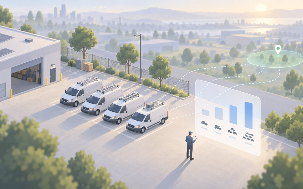 Small-Fleet GPS Tracking Cost in 2026: Pricing for 5, 10, 25 & 50 Vehicles