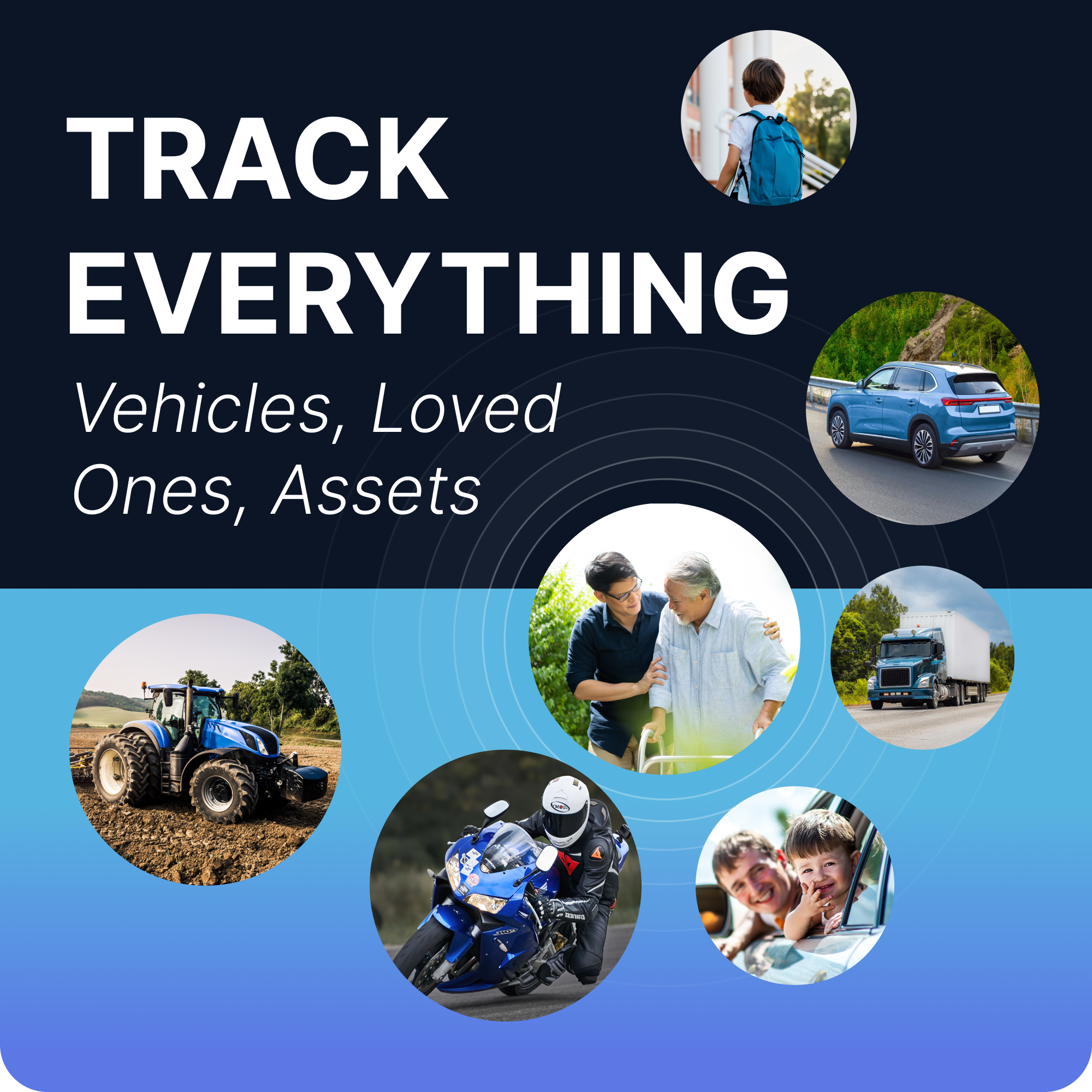 Atlas Portable GPS Tracker with Magnetic Case