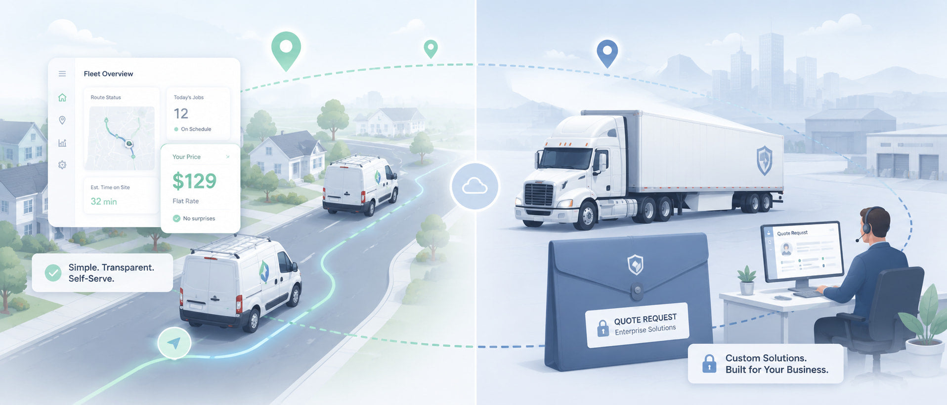 Lytx pricing 2026 — quote-only video safety program vs published small-fleet GPS tracking pricing