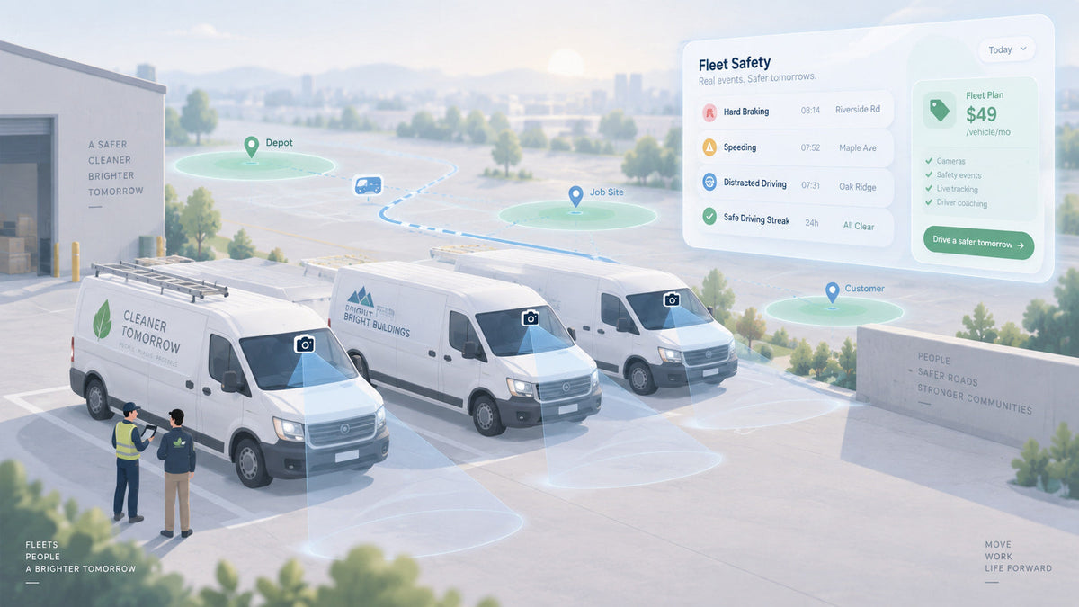 Best Fleet Dash Cams for Small Service Fleets (2026)