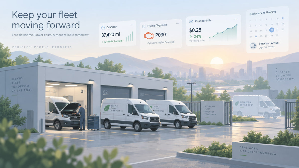 When to Replace a Work Van: 3 Signals Your Tracker Already Records (2026)