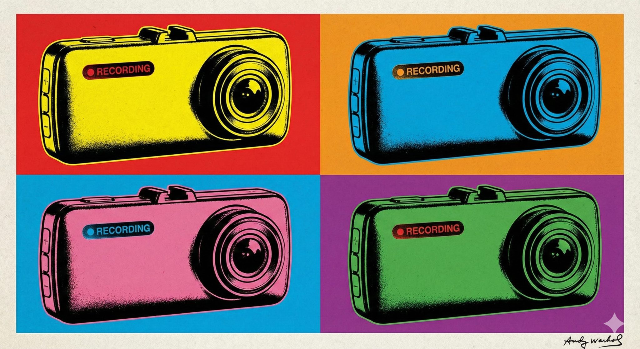 Commercial dash cam mounted in an HVAC service van providing liability protection