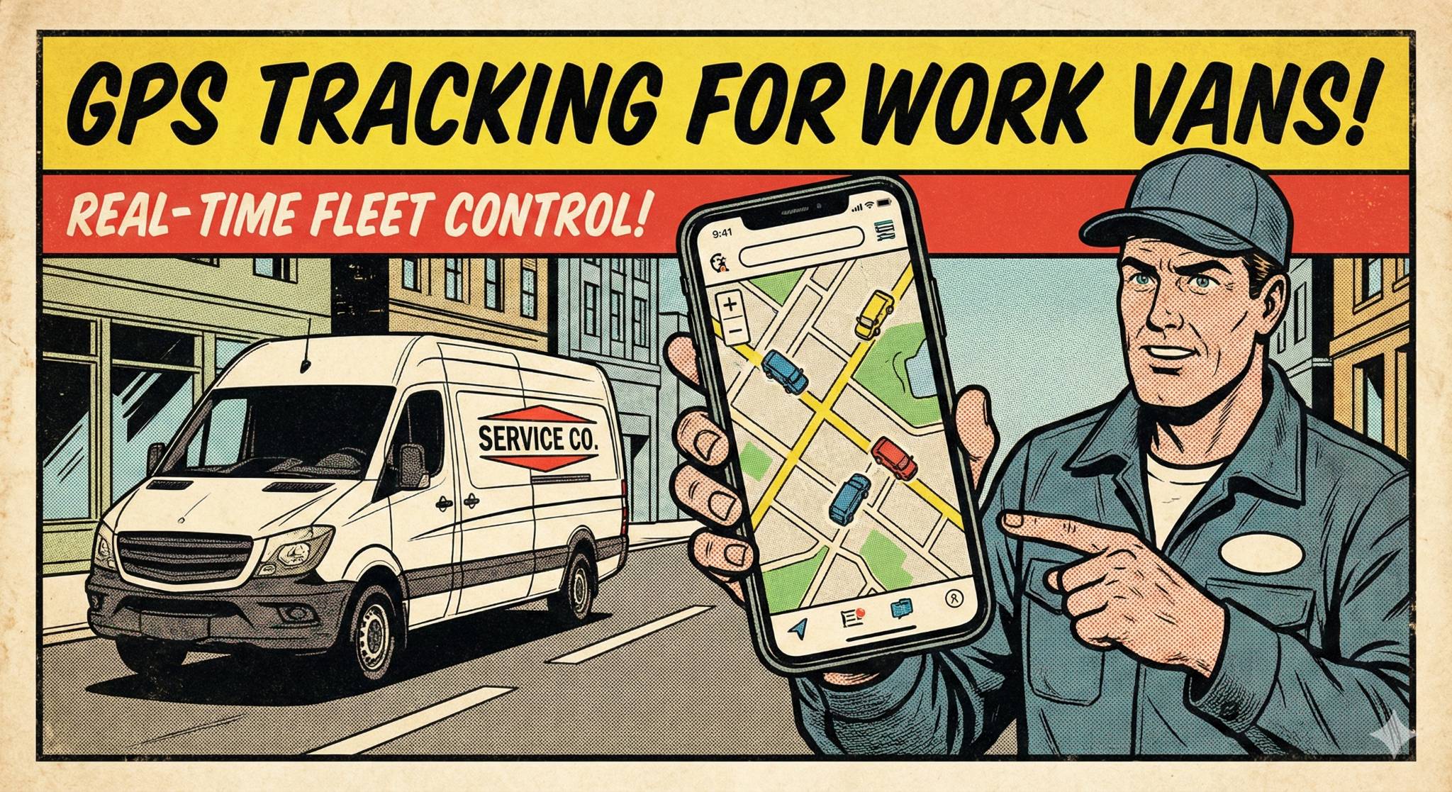 GPS Tracking for Work Vans: A Beginner's Guide for Service Businesses