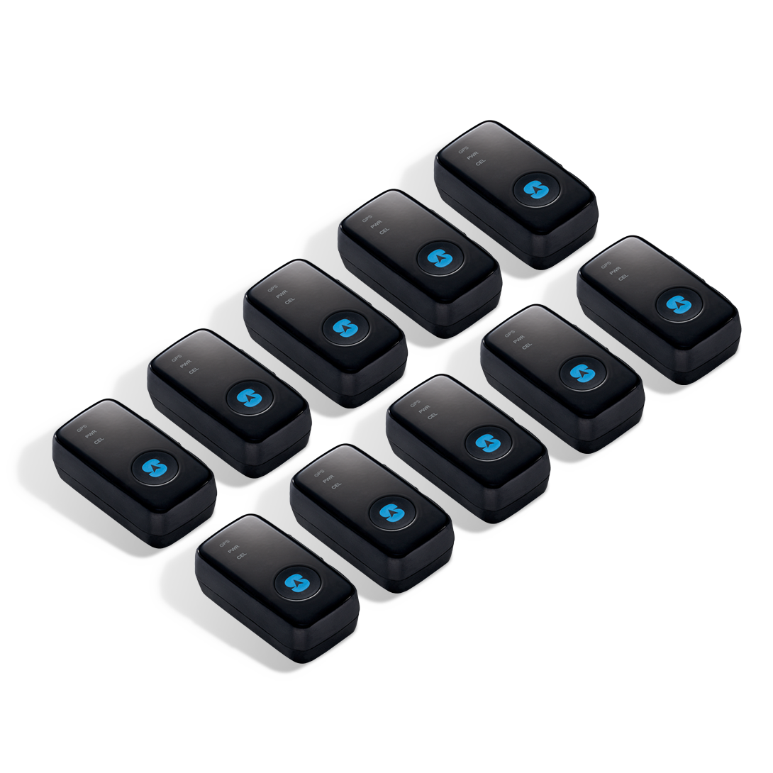 Mini GPS Tracker - 10 Pack + 1 Year Subscriptions