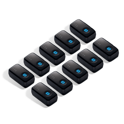 Mini GPS Tracker - 10 Pack + 1 Year Subscriptions