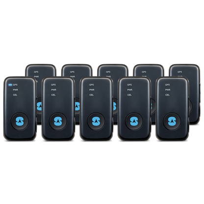 Mini GPS Tracker - 10 Pack + 1 Year Subscriptions