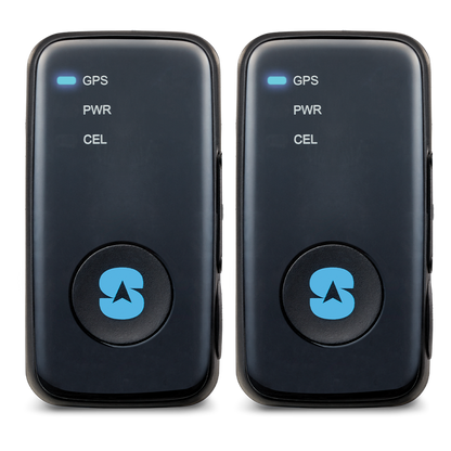 Mini GPS Tracker - 2 Pack + 1 Year Subscription