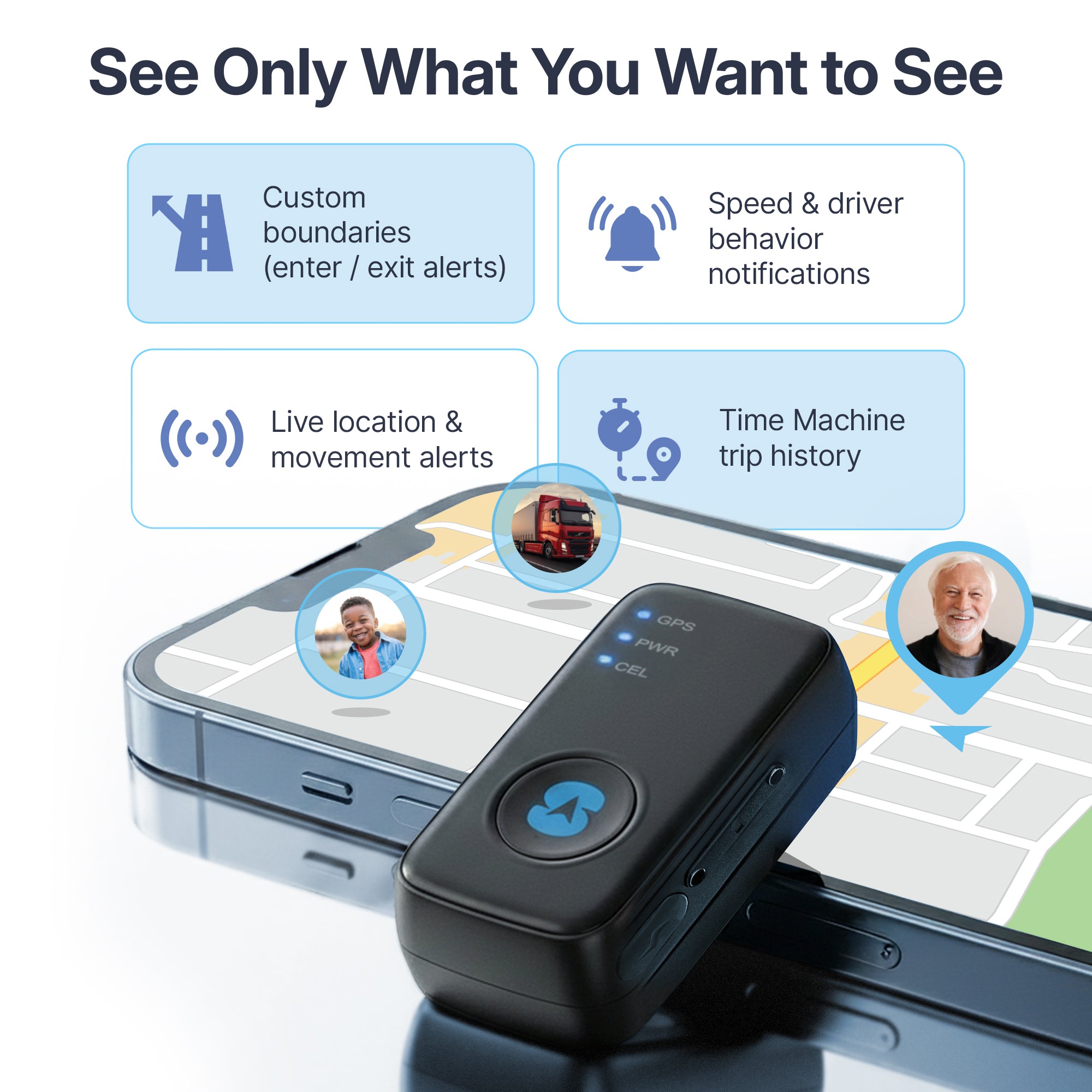 Atlas Portable GPS Tracker with Magnetic Case