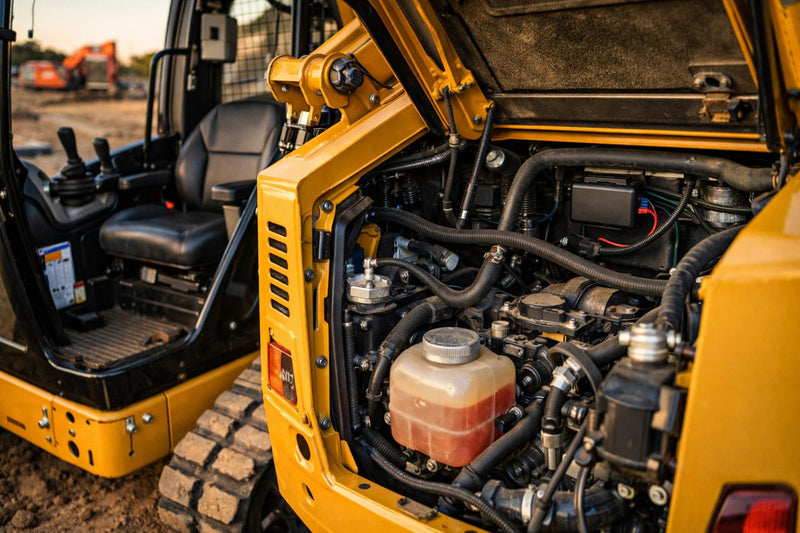 Powered equipment with GPS tracker