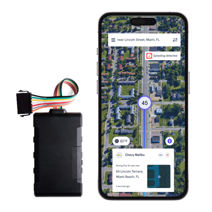 Hardwired Vehicle GPS Tracker  + 1 Year Subscription